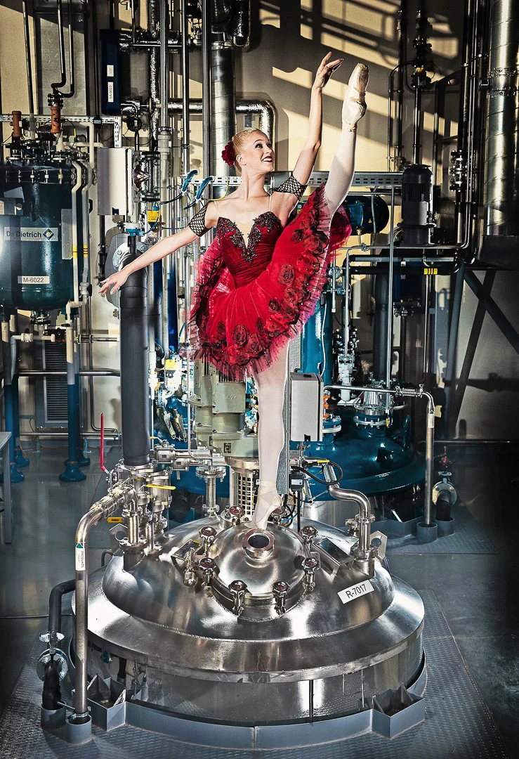 Ballet Dancer Grieta Grīnberga – Advertising Campaign Image