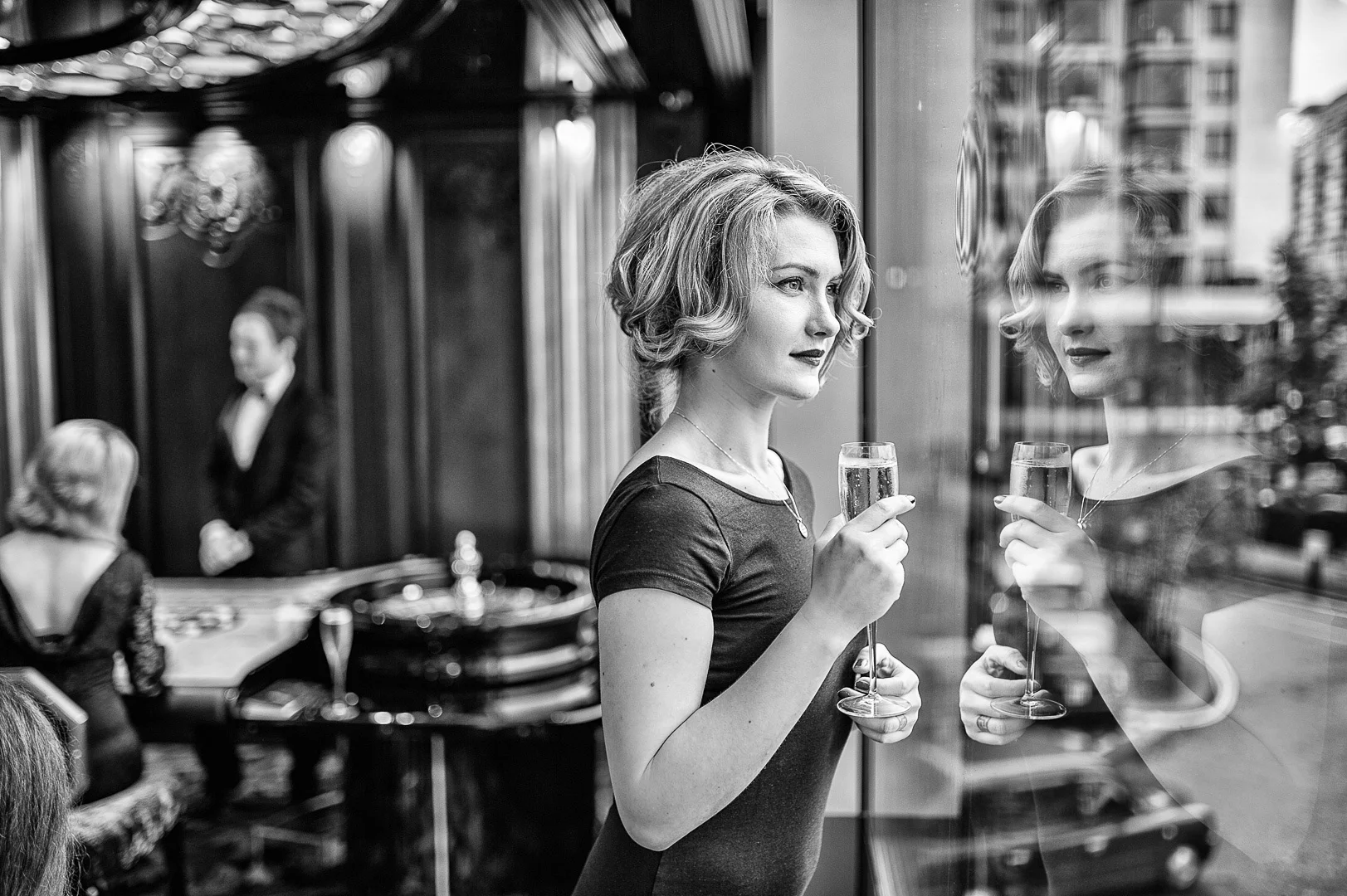 Woman Portrait, Candid Moment – Advertising Campaign Image