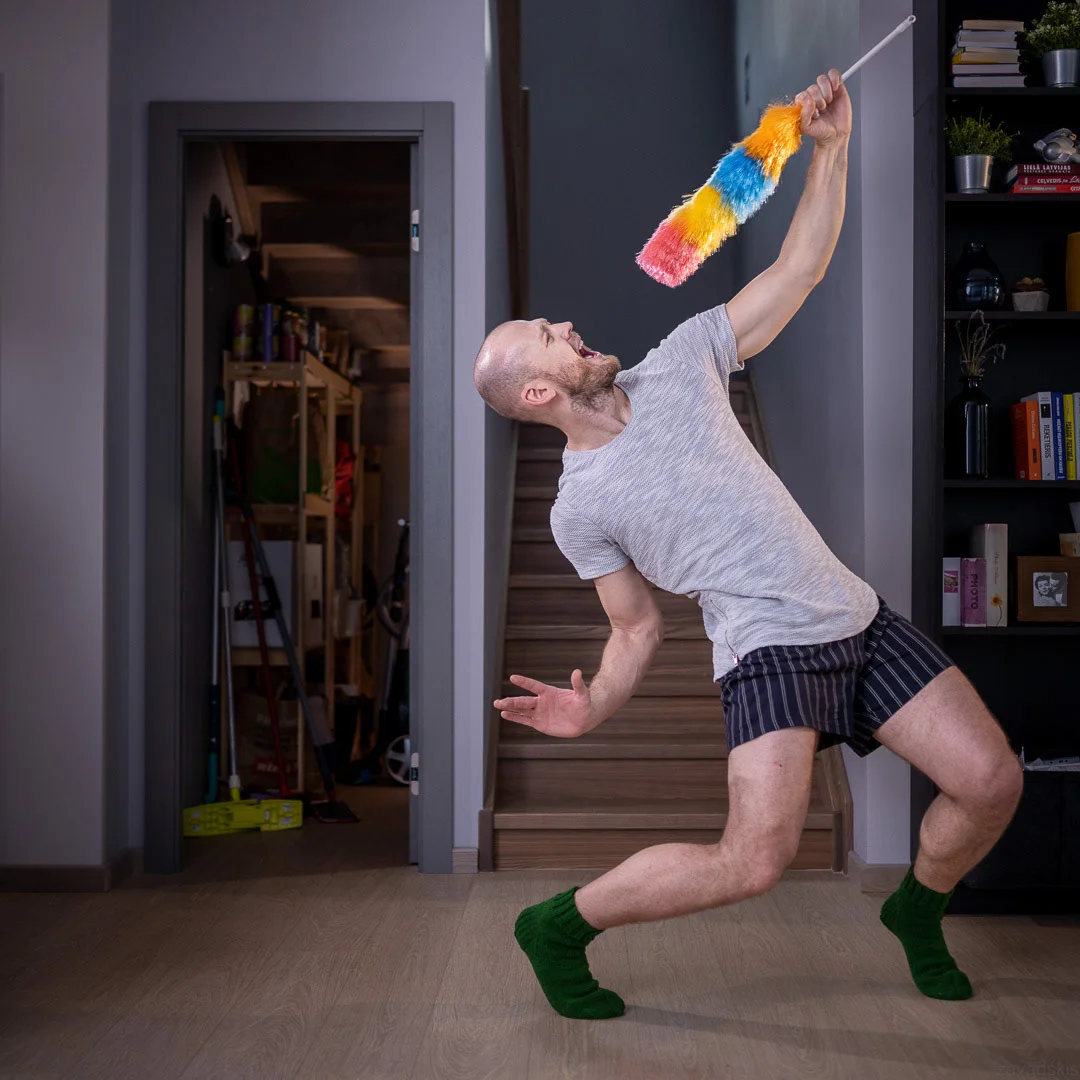 Man in Sportswear, Indoor Photography – Professional Campaign Visual