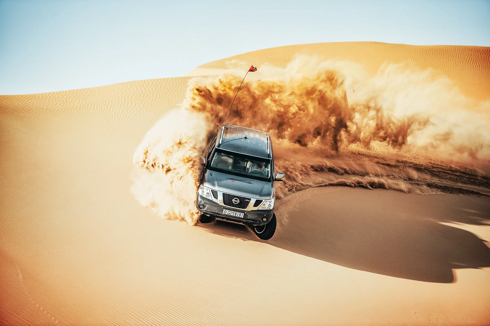 Black SUV Car, Atmospheric Frame – Editorial Automotive Photography