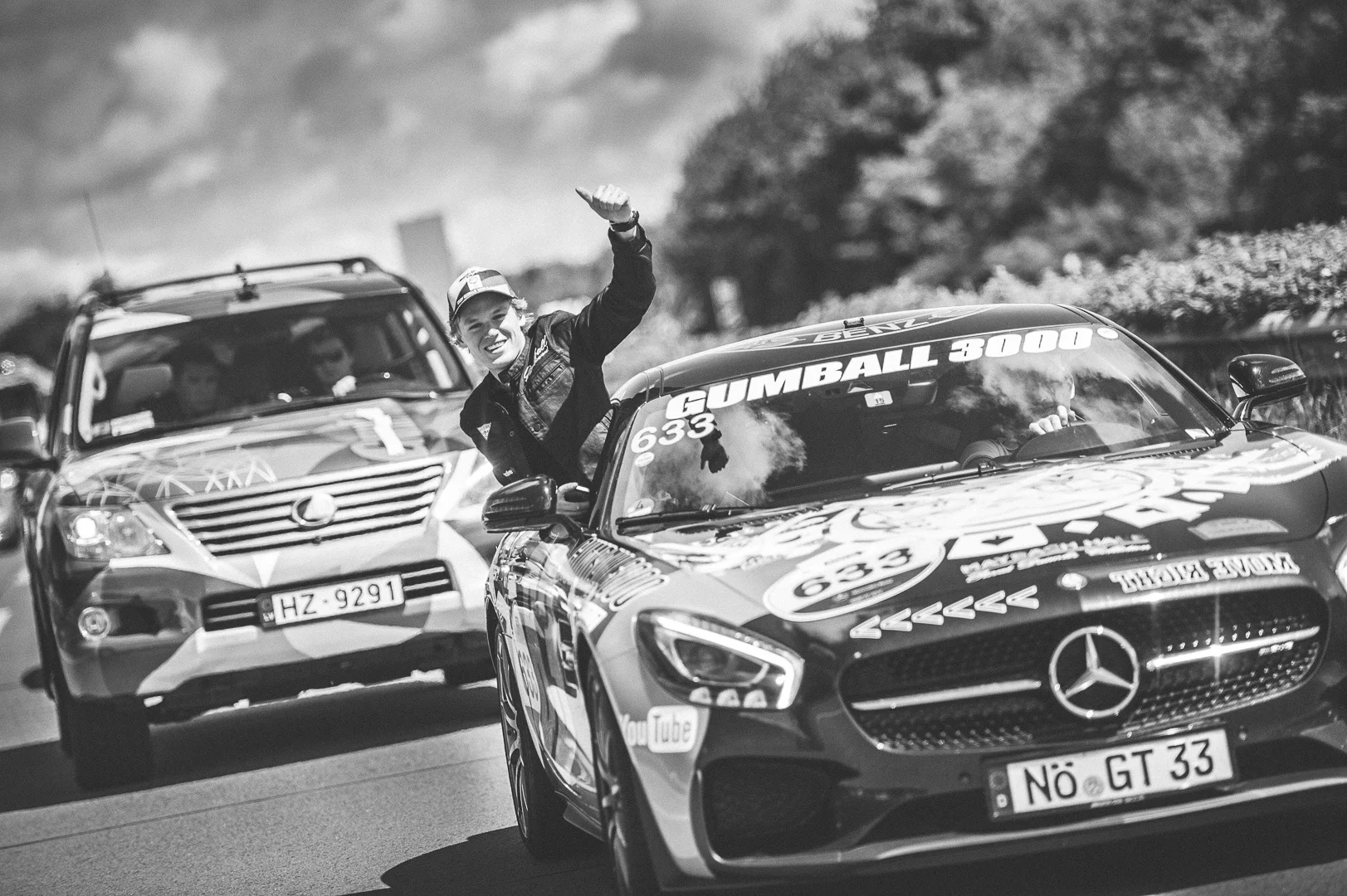 Black Car, Light and Atmosphere 15 – Car Advertising Image