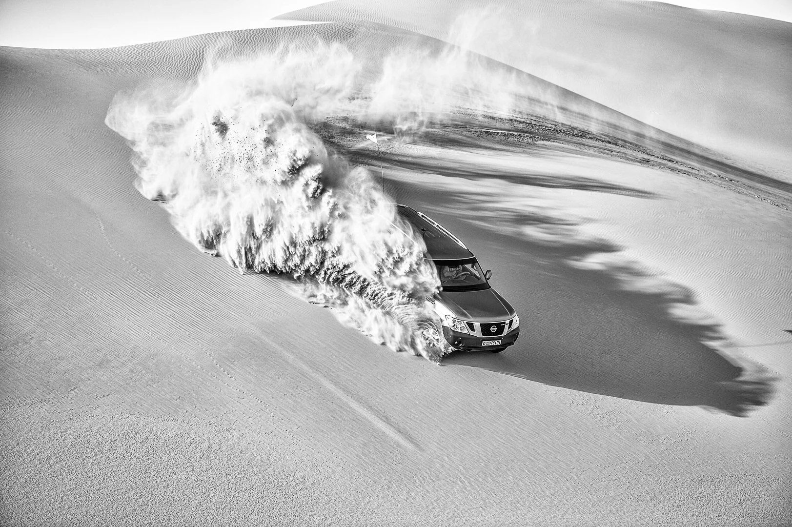 Black SUV on Road, Automotive Photography, Vehicle Detail – Automotive Photography