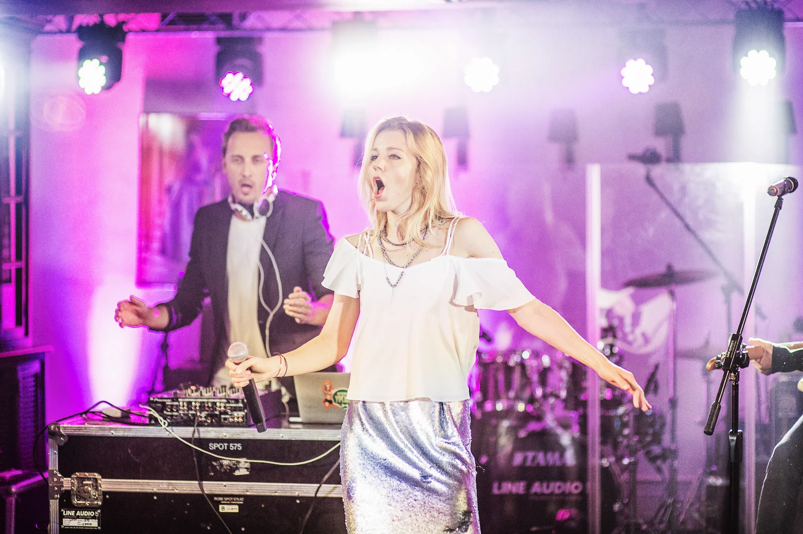 Musician Performing on Stage – Business Event Image