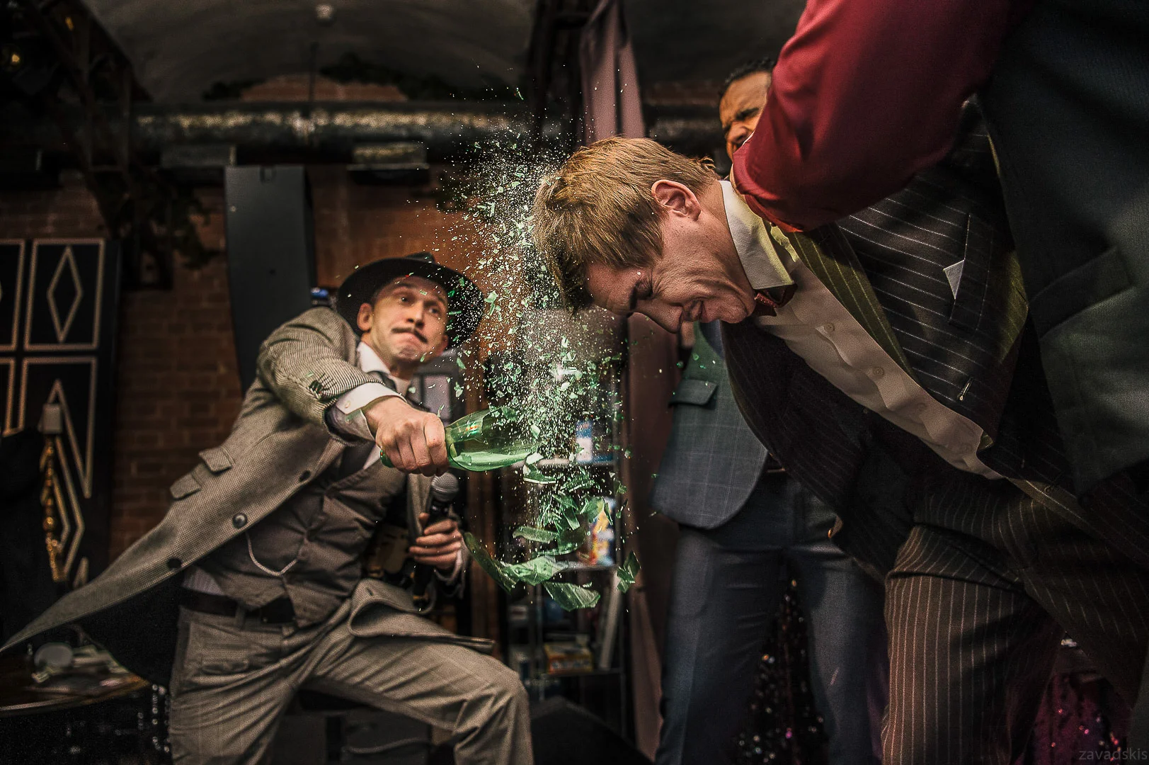 Man in Top Hat, Portrait – Conference Photography