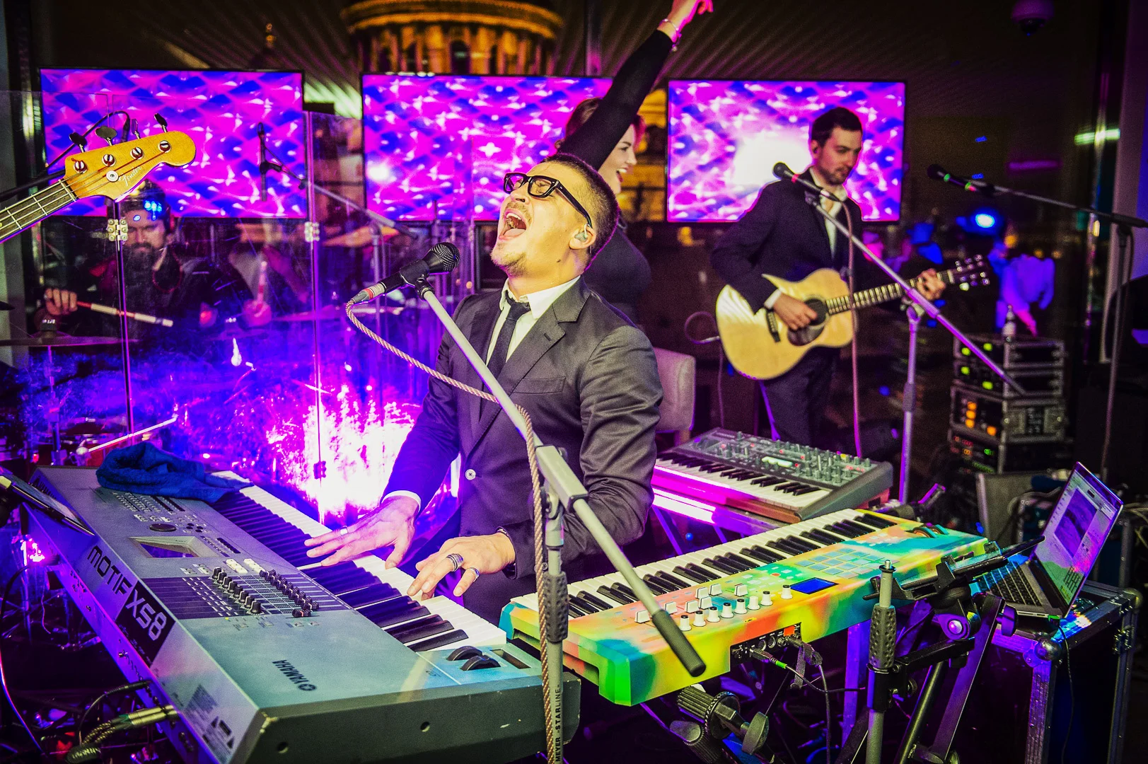 Event Photography, Man with Microphone – Corporate Event Photography