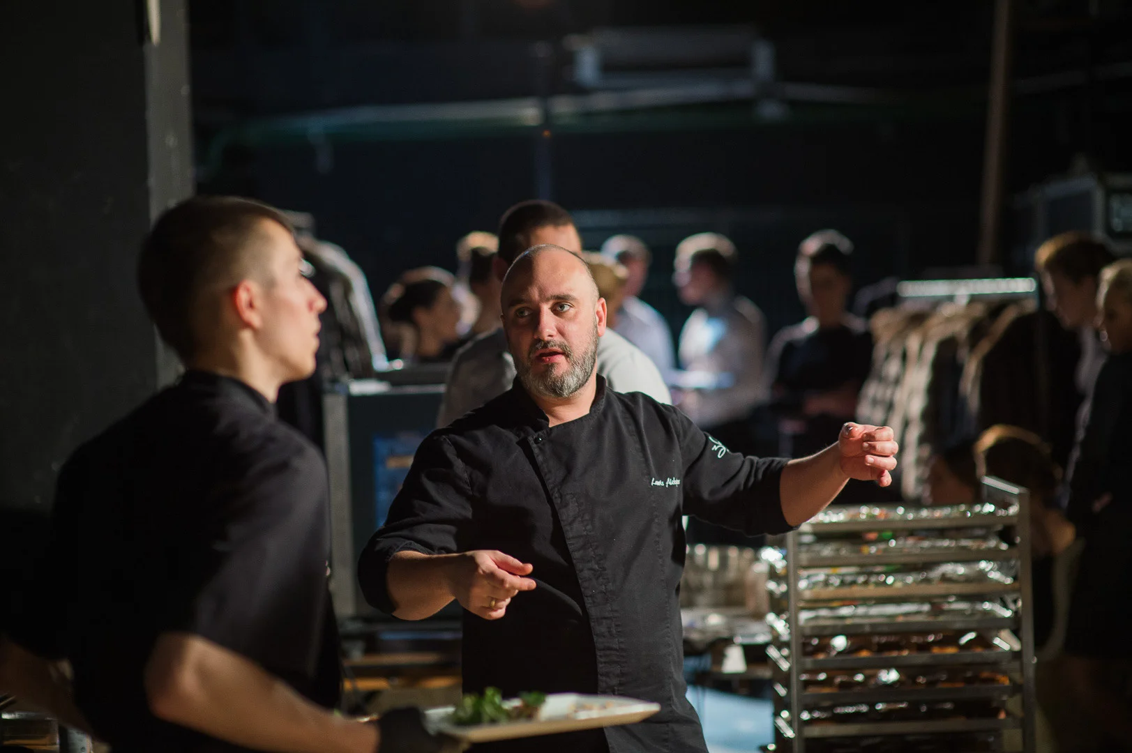 Chef Preparing Food at an Event – Professional Event Reportage