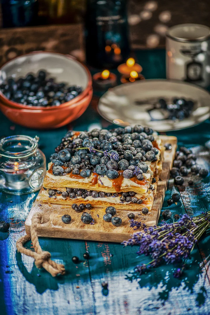 Sweet Dessert on a Wooden Board – Restaurant Photography Portfolio