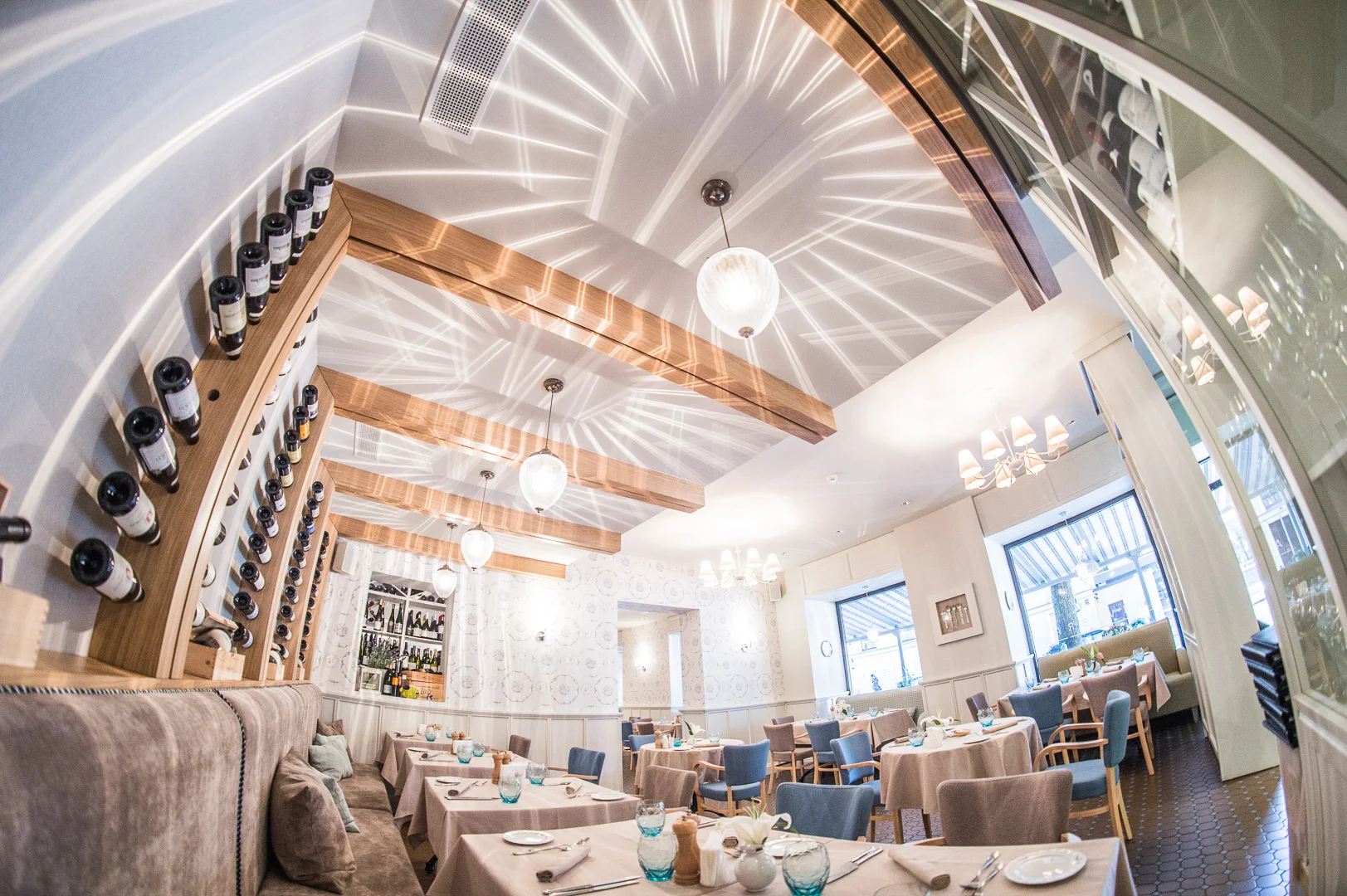 Stylish Restaurant Interior, Design and Lighting – Interior Design Photography