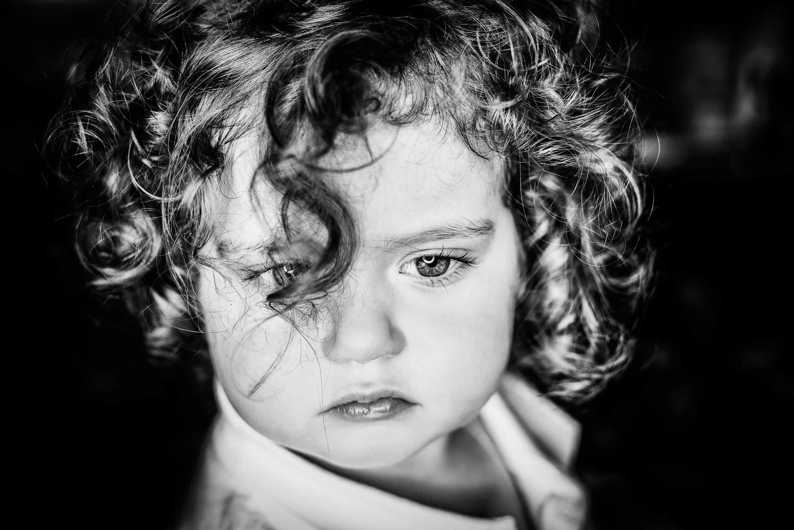 Child Portrait, Warm Tones – Kids Portrait Photography
