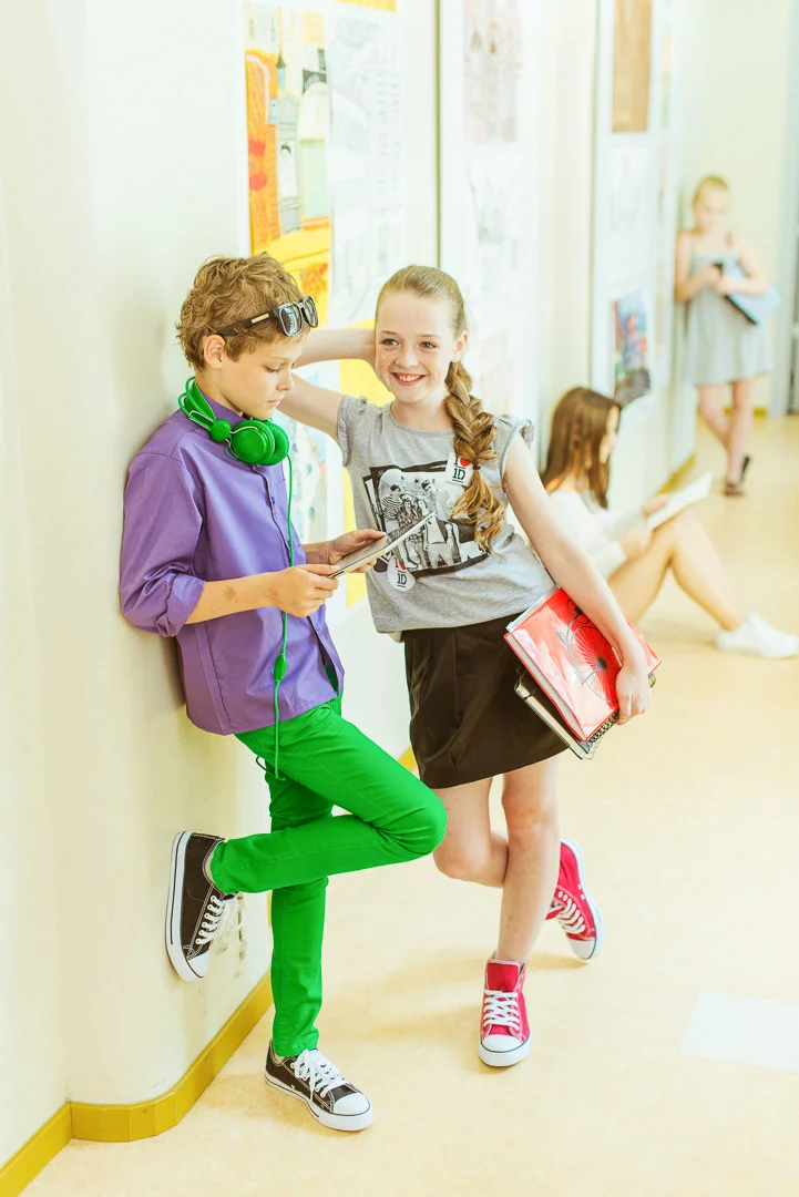 Two Children Playing Indoors – Children's Photography Portfolio