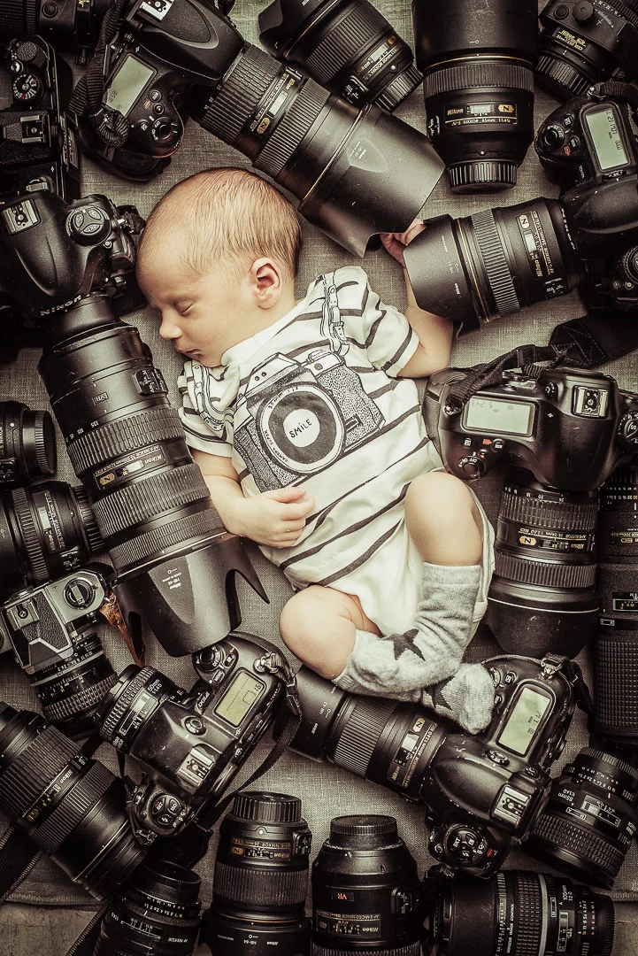 Child Playing with Camera, Kids Portrait Photography – Family Photography Portfolio