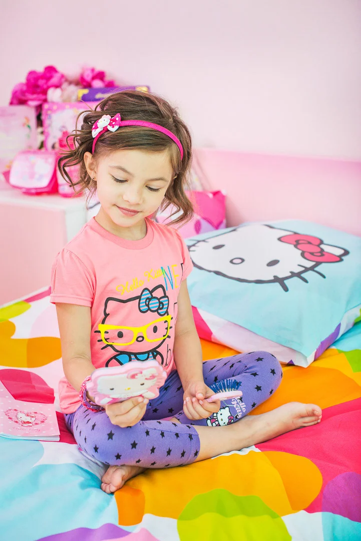 Child Sitting on a Colorful Blanket – Kids Portrait Photography