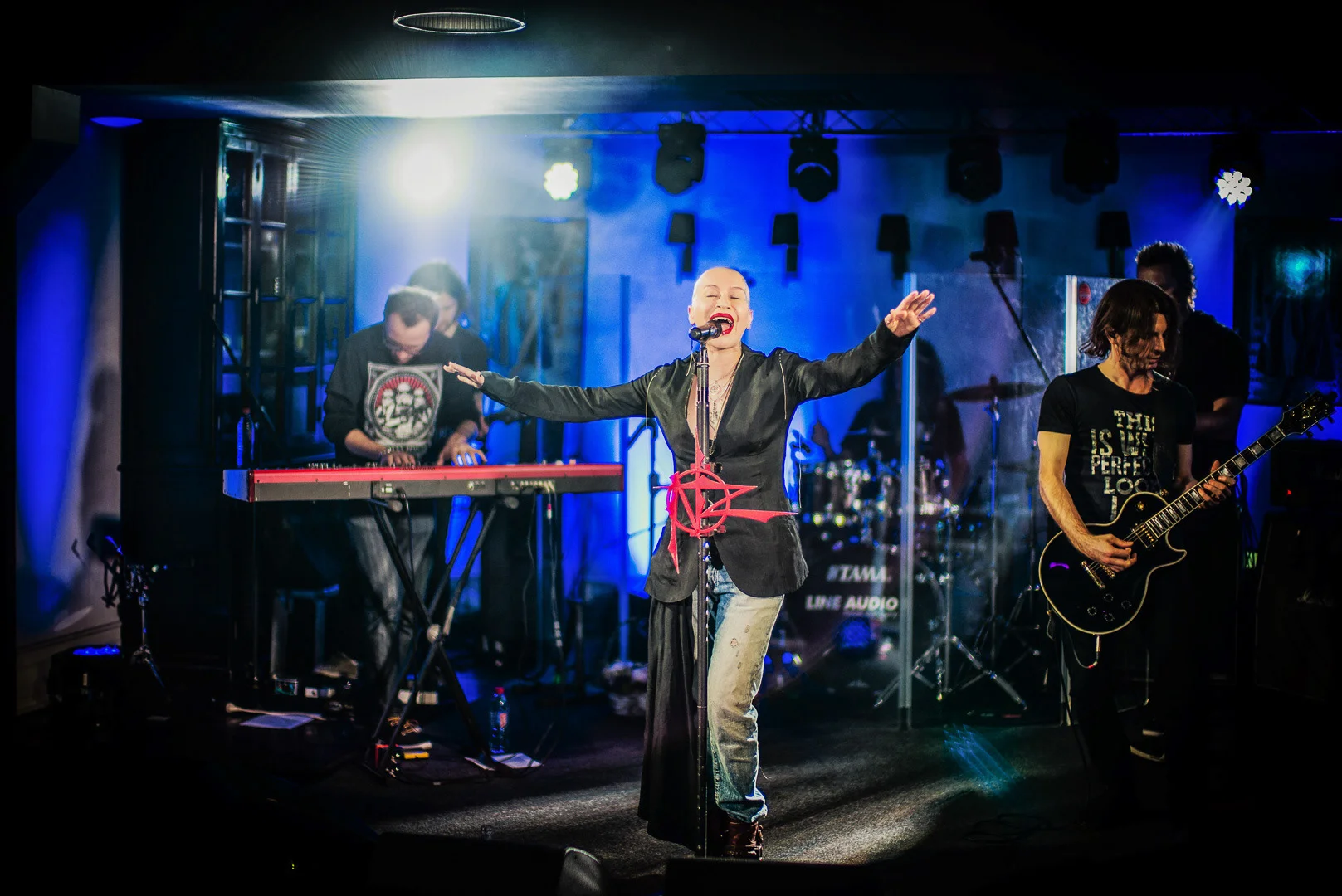Musician on Stage, Concert Photography – Live Performance Image