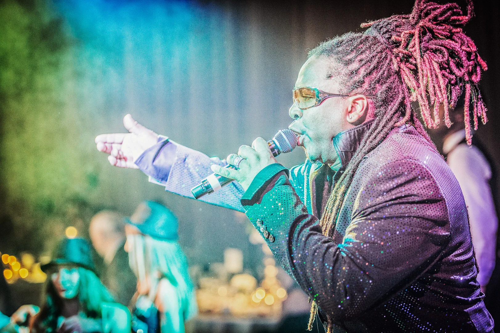 Stage Lighting, Musician Performing on Stage – Stage Photography