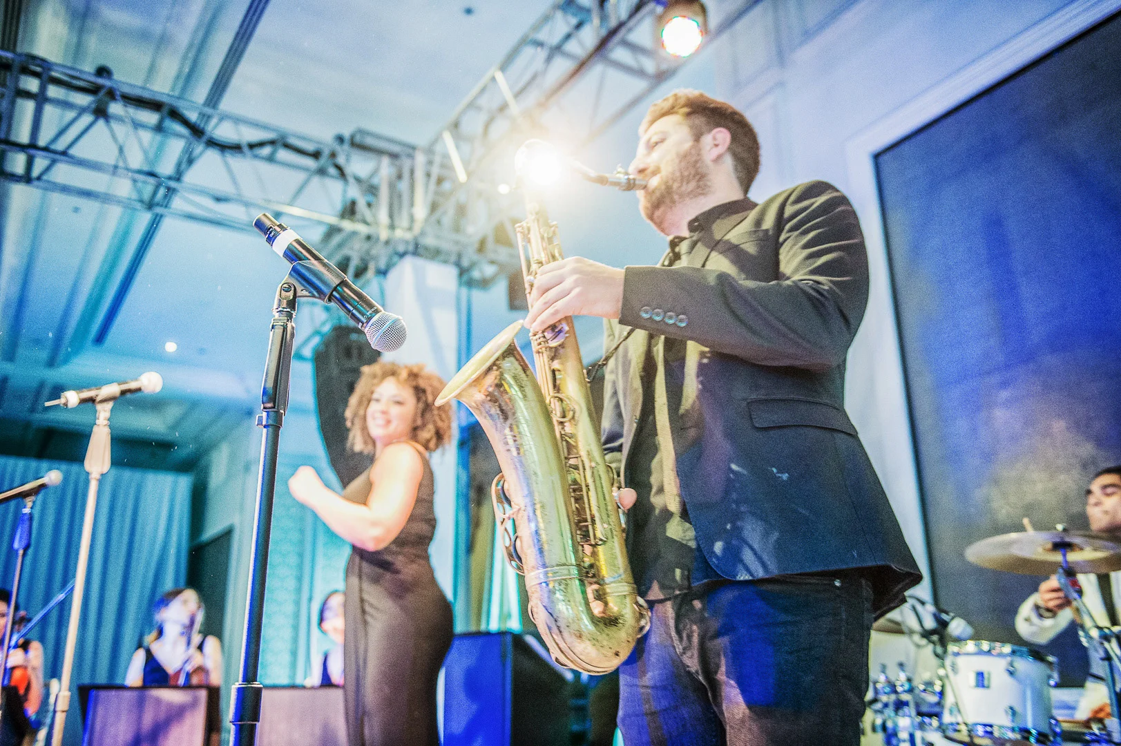 Stage Photography, Musician with Instrument – Artist Photography Portfolio