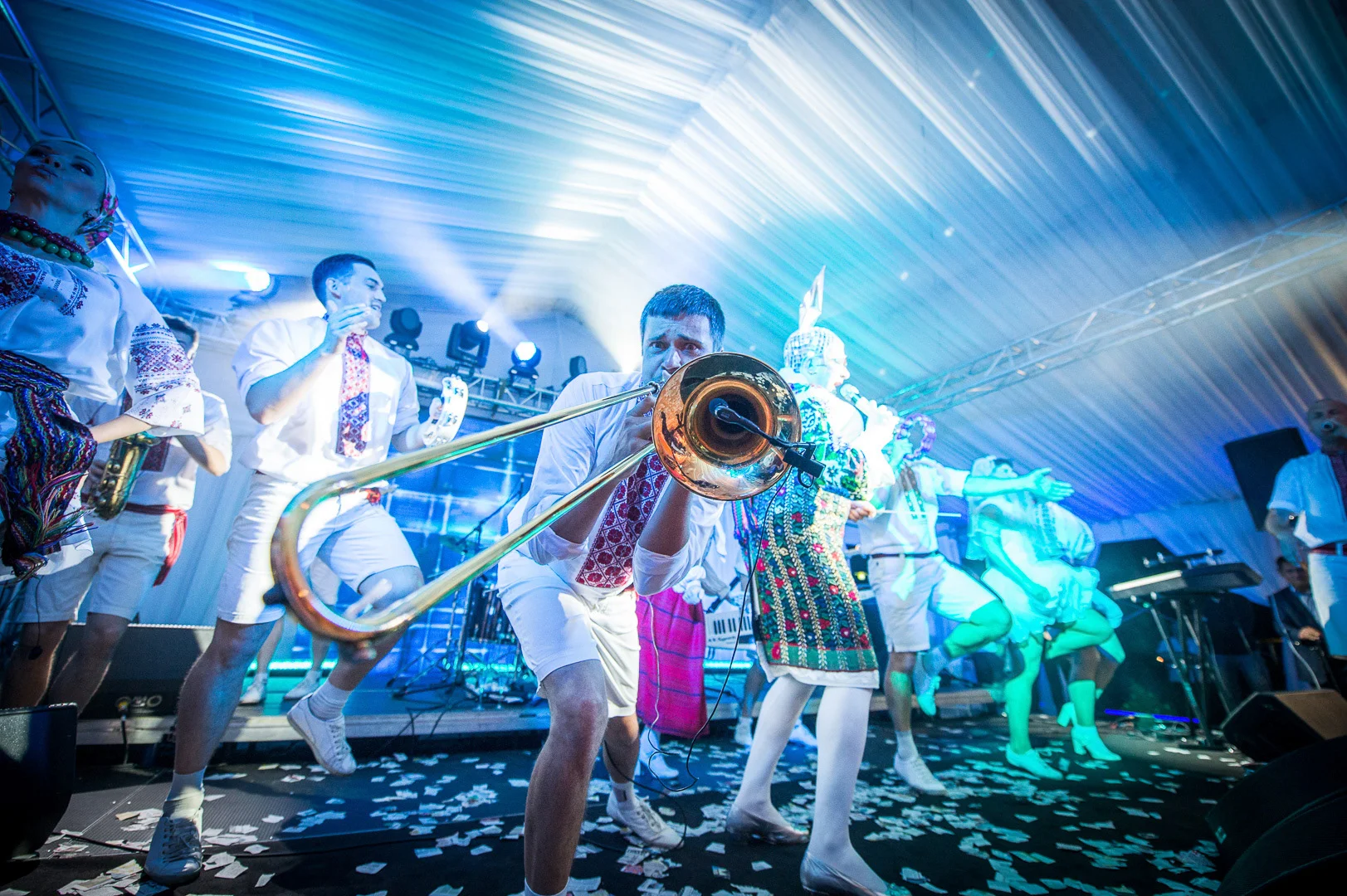 Musician on Stage, Concert – Live Performance Image