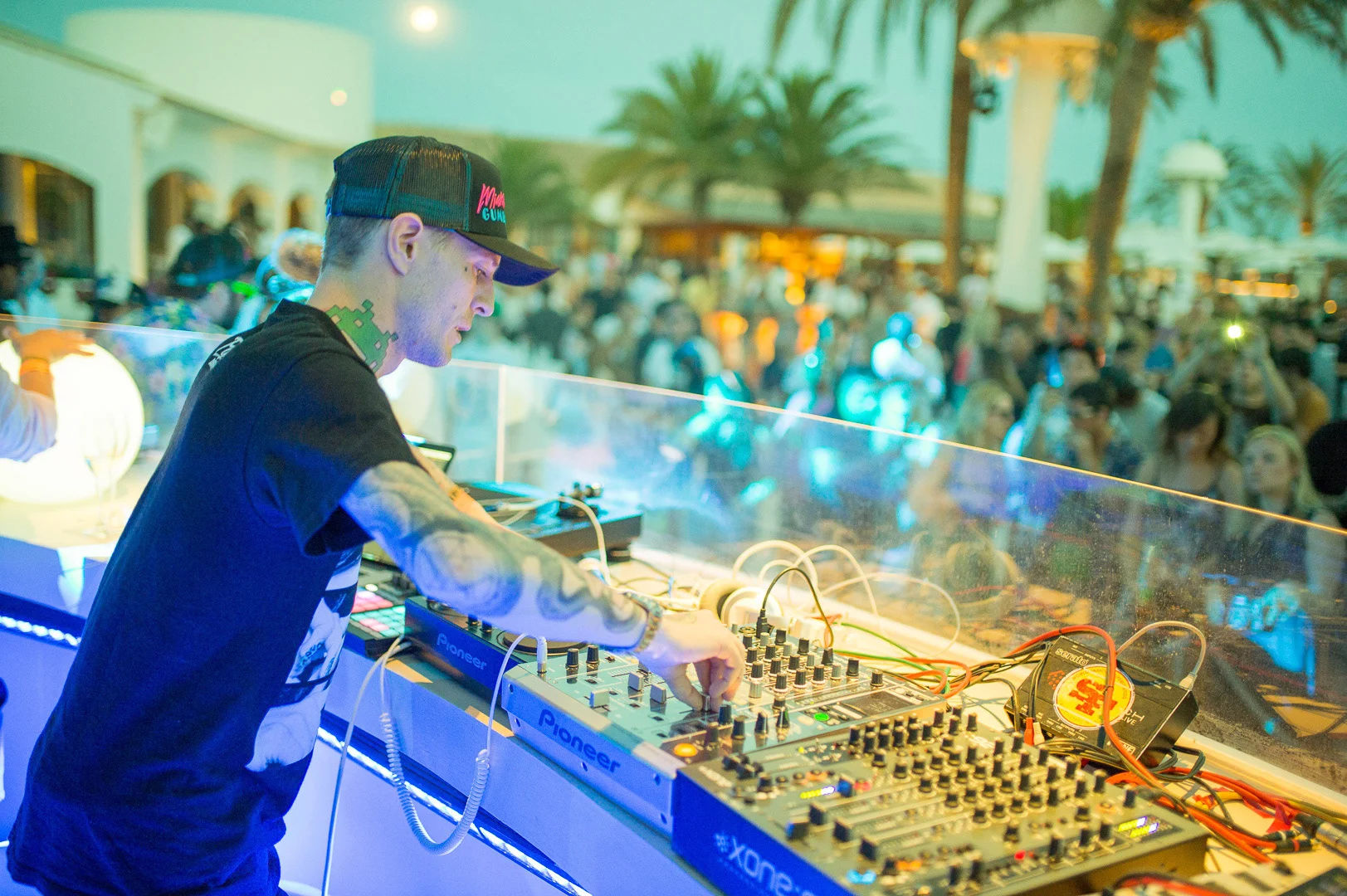 DJ Mixing Music – Stage Photography