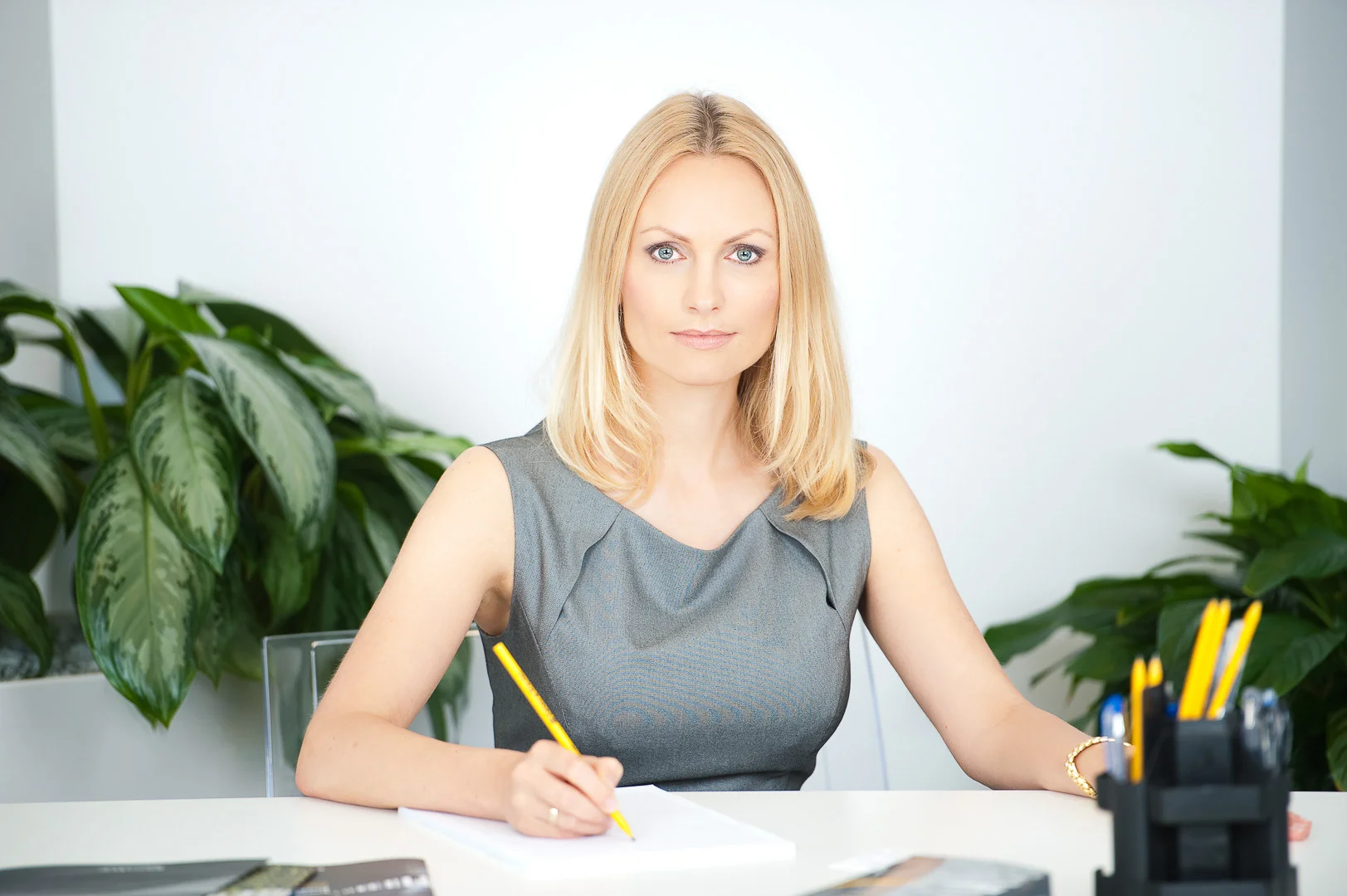 Portrait: Business Style Photography of a Woman, Candid Moment – Studio Portrait Photography