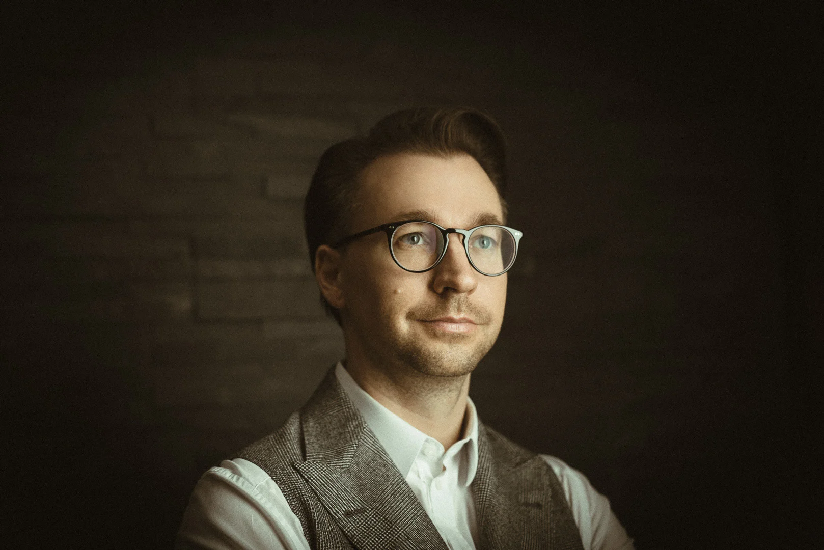 Man in Portrait, Business Style Clothing – Personal Branding Portrait