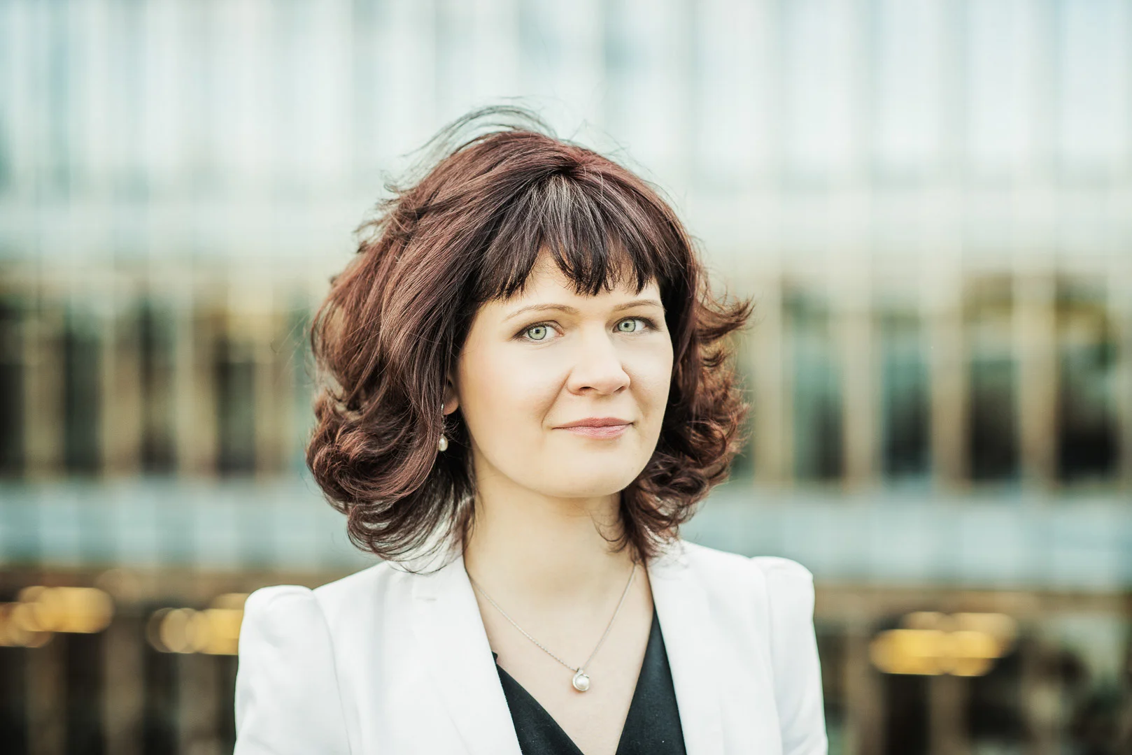 Portrait: Woman in Business Style, Candid Moment – Personal Branding Portrait