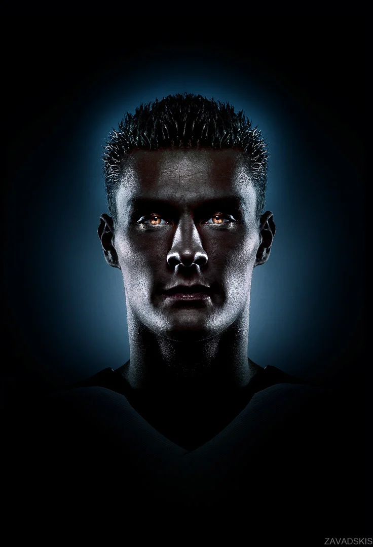 Athlete During Training, Atmospheric Frame – Athlete Photography