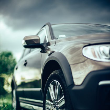 Black SUV Car, Automotive Photography, Exterior View – Automotive Photography