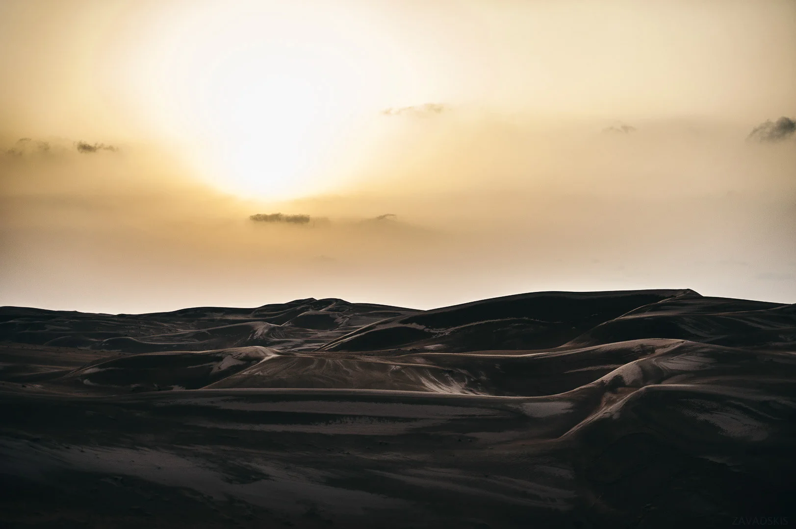 Red Sand Dunes, Desert Landscape – Landscape Photography