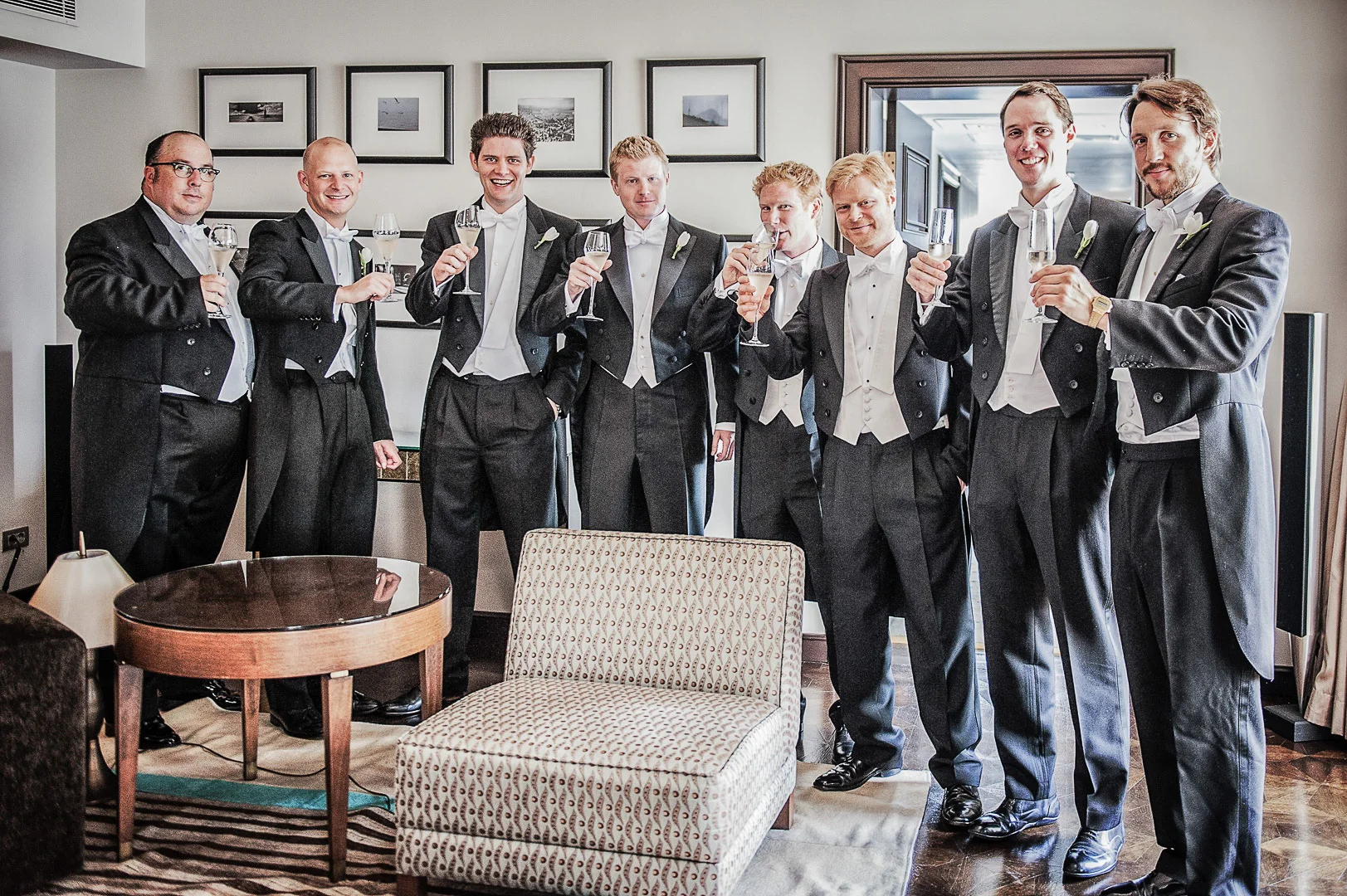 Wedding Celebration, Groom and Bride – Romantic Wedding Image